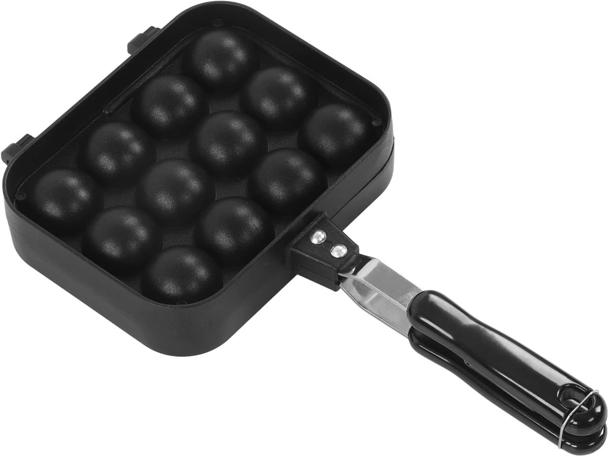 Takoyaki Grillpan - Octopus Bal Pan - Thuis Keuken - Antiaanbaklaag - 147x76 inch