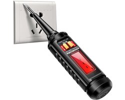 Spanningsmelder Pen - Spanningstester Elektricien - Elektrisch Werk - NVC Sensor - 16 cm - Uniek