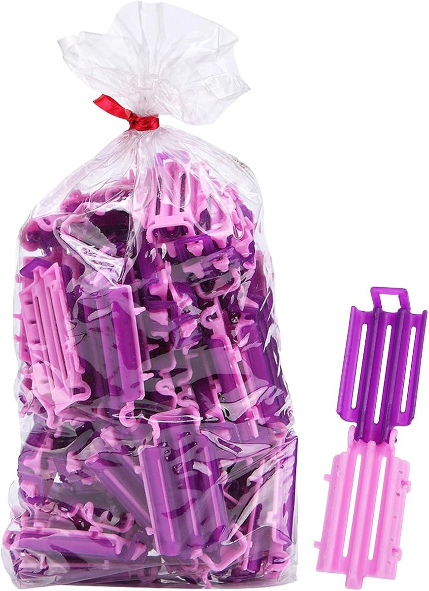 Permanente Krulstangen - Haarrollers Set - Professioneel Krullen - 45 Delige Set - 57 x 3 cm