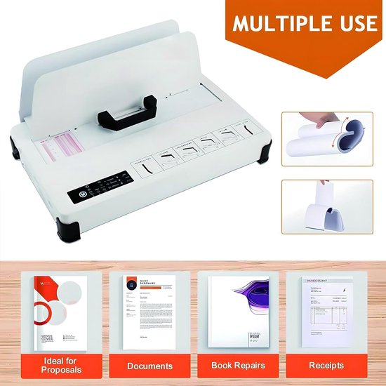 Inbinden Machine Thermische Inbindmachine - Document Binder - Professioneel Inbinden ...