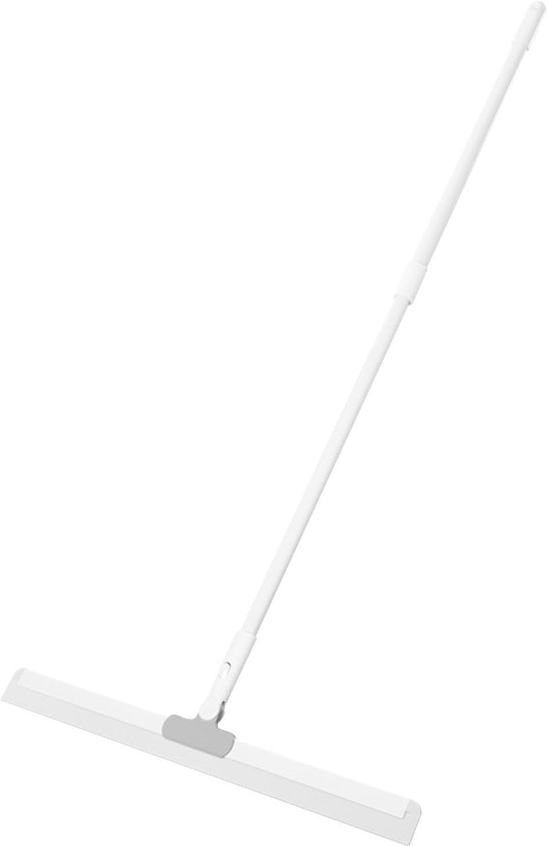 Vloertrekker - Schraper Bezem - Douche Reinigen - Verstelbare Telescoopsteel - 45 cm - Wit