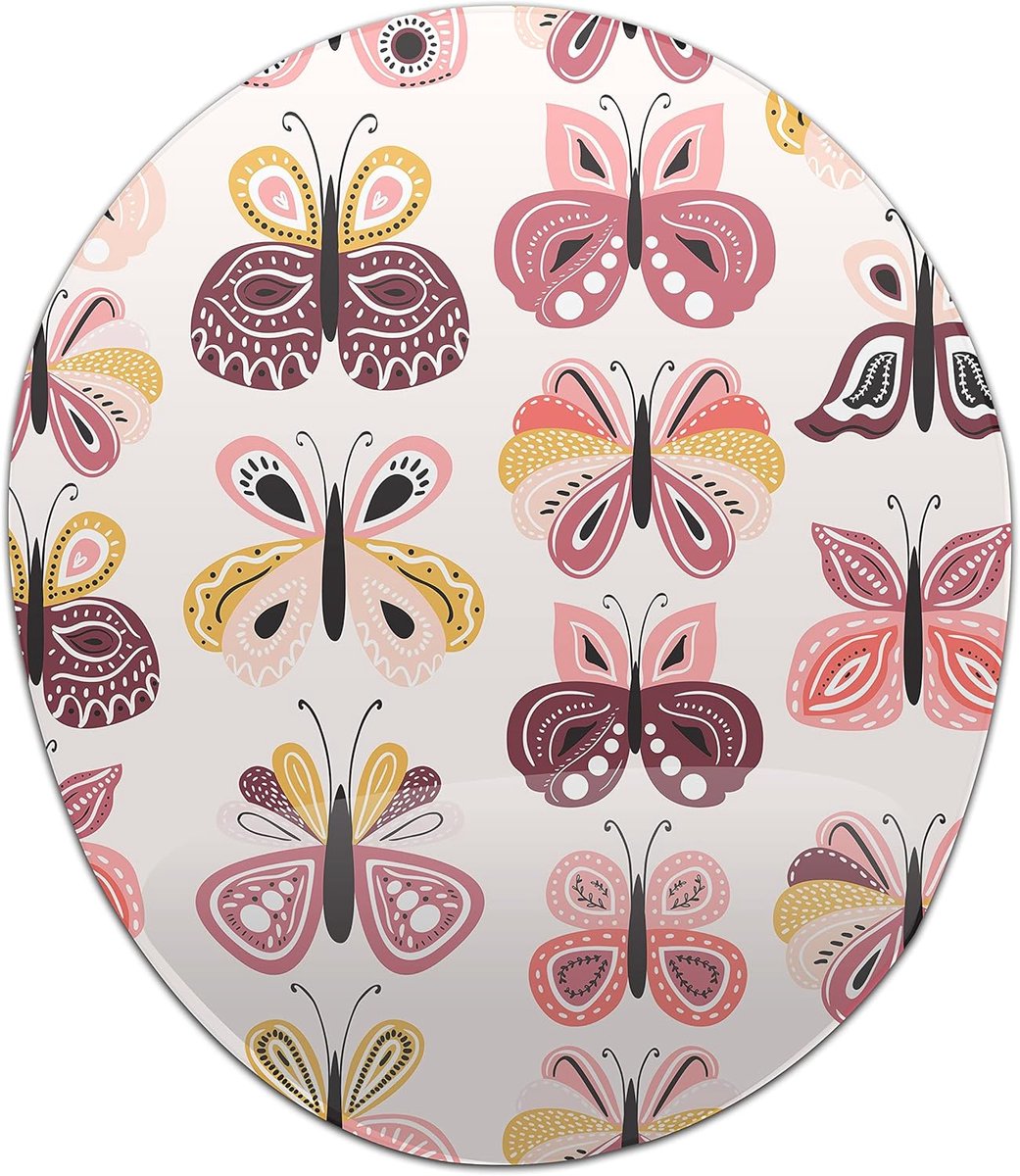 Ergonomische muismat - Polssteun muismat - Comfortabel computeren - Vormvast geheugenschuim - 20x23 cm - Multicolor design