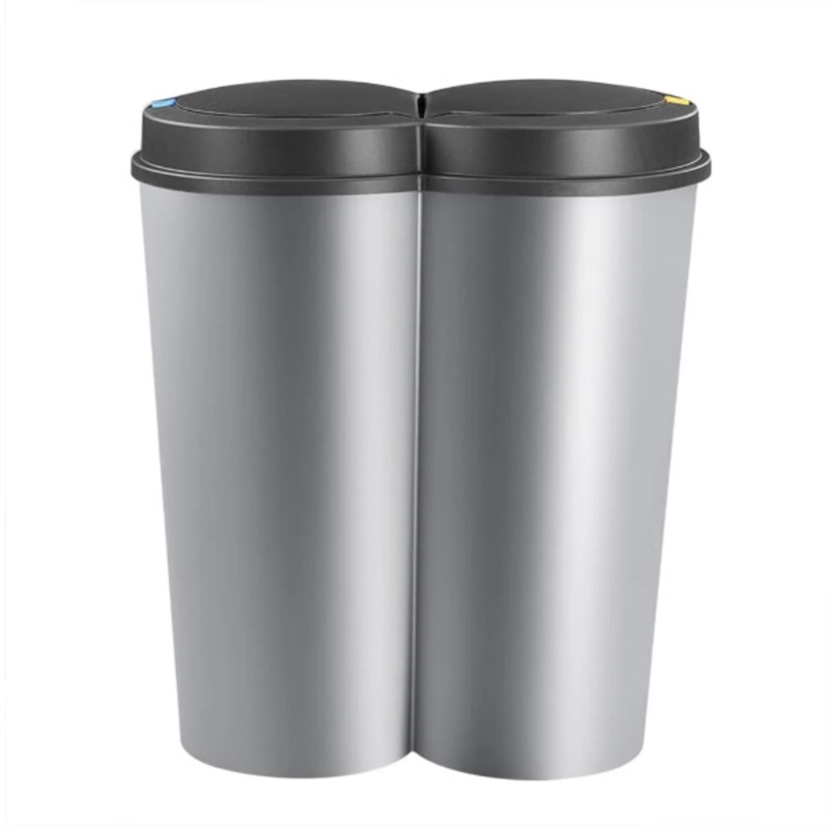 EezyLife Prullenbak - 2 x 25 liter - zwart