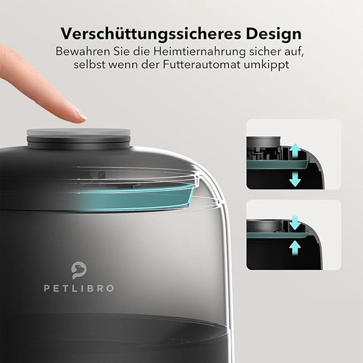 LeeuwenChoice Automatische Voederdispenser Wifi Draadloos - afbeelding 3