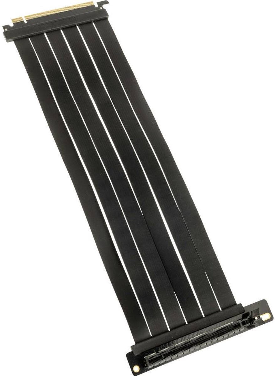 Kolink PCIe Riser-kabel PCIe 5.0 PCIe x16 stekker, PCIe x16 bus 30 cm Zwart PGW-RC-MRK-010
