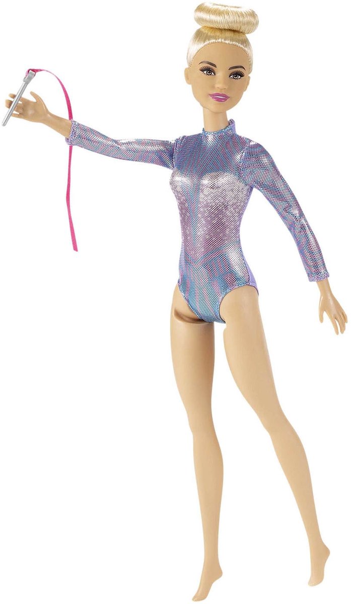 Barbie Careers Ritmisch Gymnaste - blond pop — afbeelding 7
