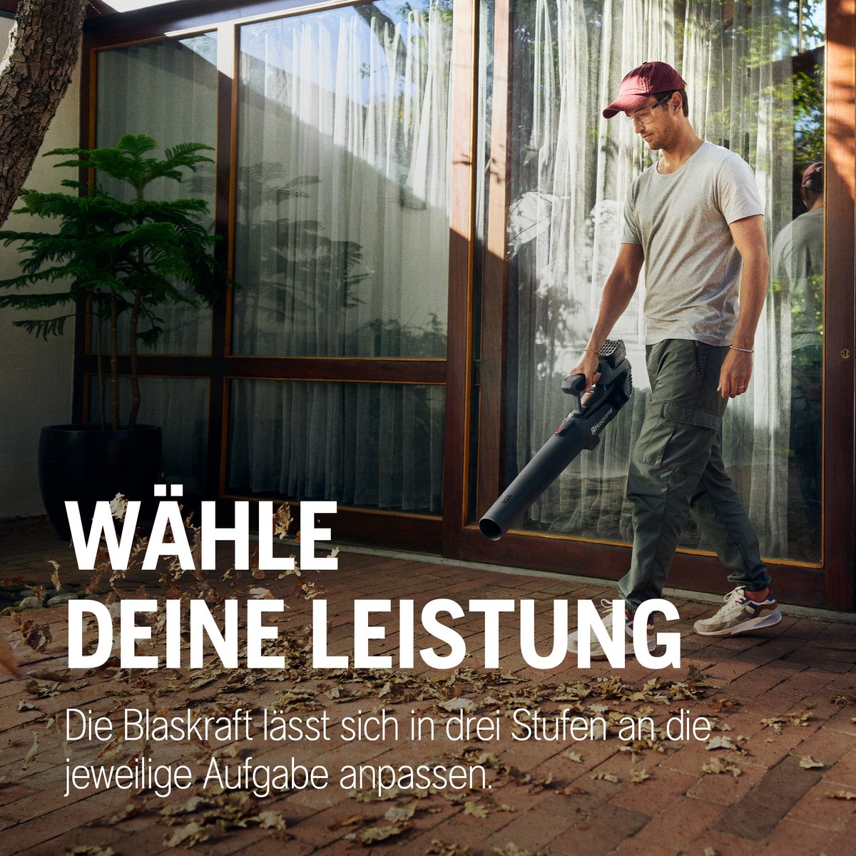 Husqvarna Accu bladblazer Aspire B8X-P4A, 3 snelheidsstanden, afneembare buis, eenvoudige bediening (zonder accu & oplader) – foto 7