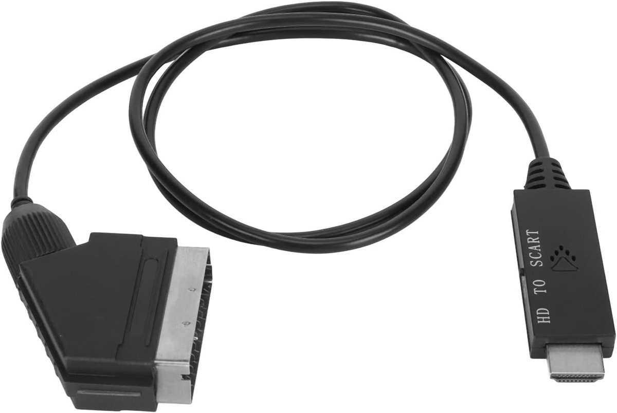 HD Multimedia Interface naar Scart Converter Kabel voor TV DVD VHS