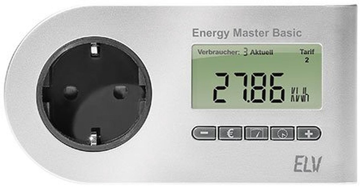 Energiekostenmeter met Verbruiksmeting Vanaf 0,1W - Nauwkeurige Stroomverbruiksmeting