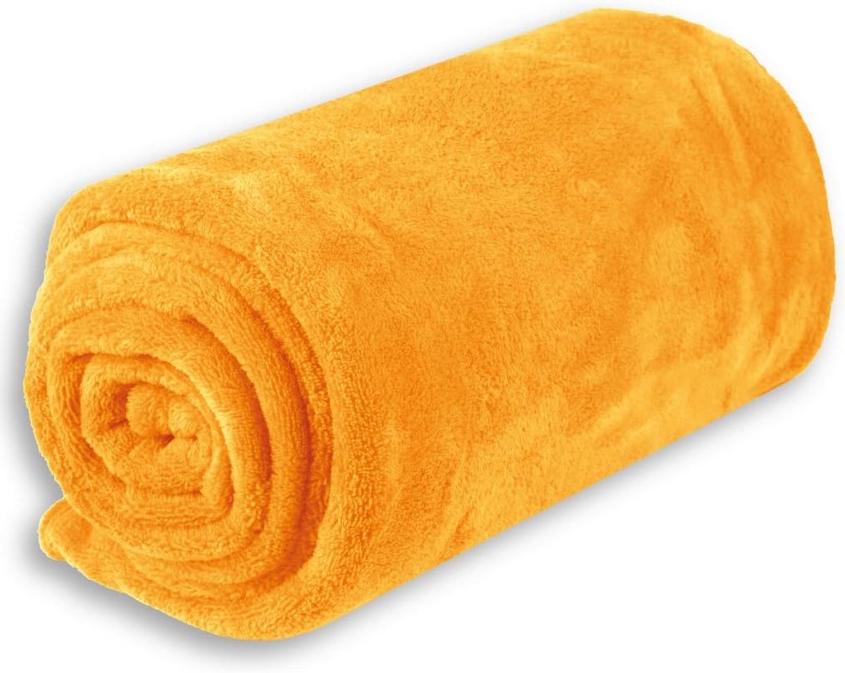 Zijdezachte babydeken van microvezel in diverse kleuren en maten