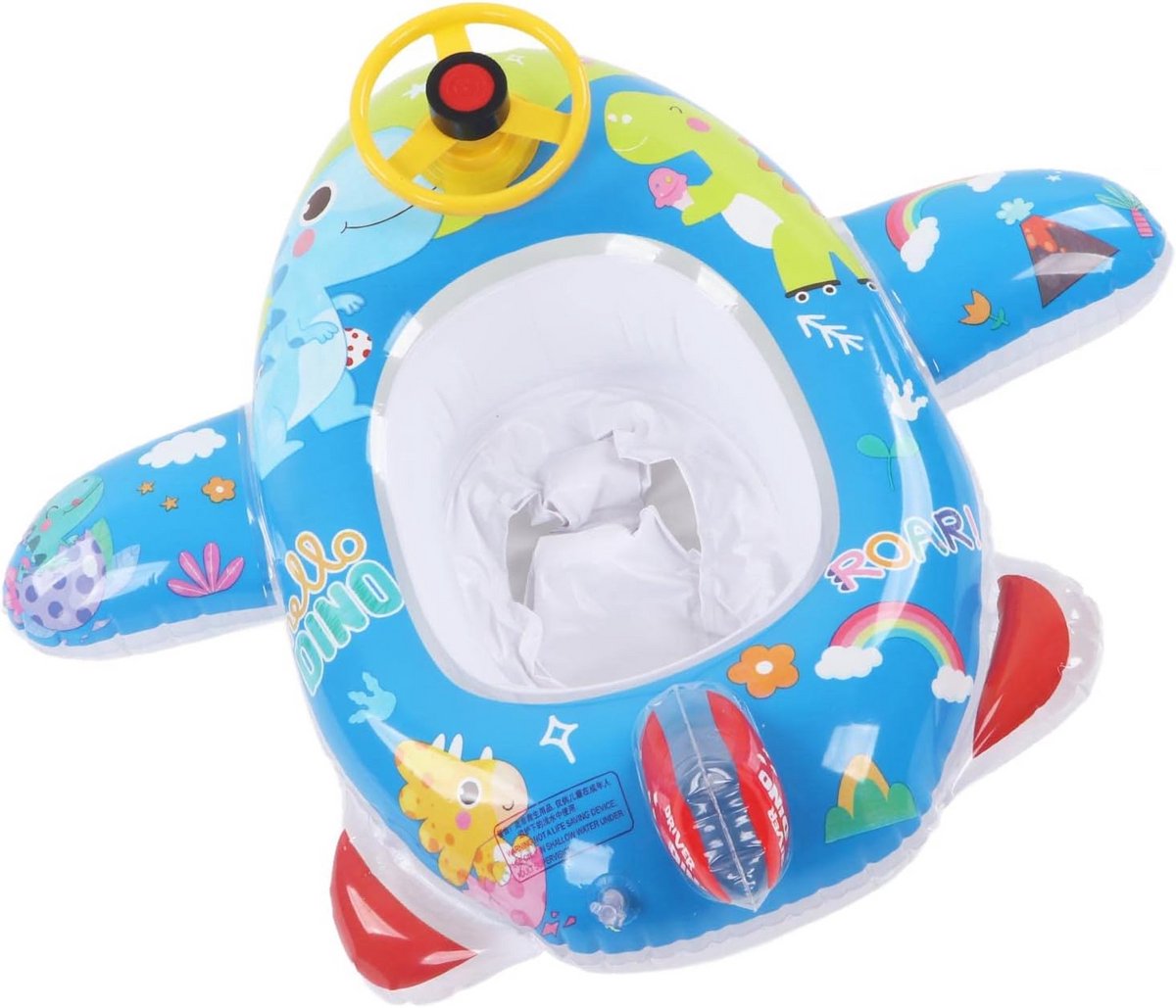 Opblaasbaar Zwemzitje Vliegtuig voor Baby's en Peuters