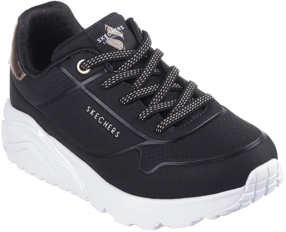 Skechers Uno Lite Metallic Mode Black Synthetic / Trim