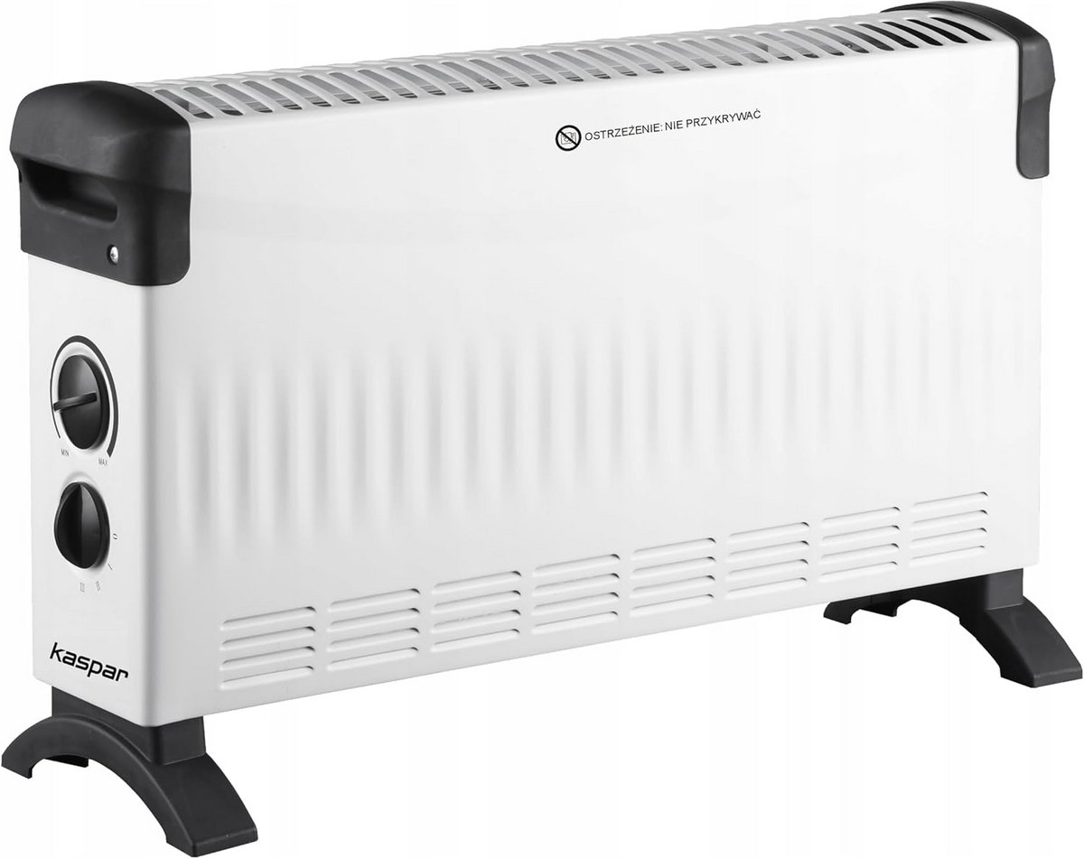Convector Verwarmapparaat met Thermostaat - Elektrische Kachel 2000W, 3 Vermogensstanden