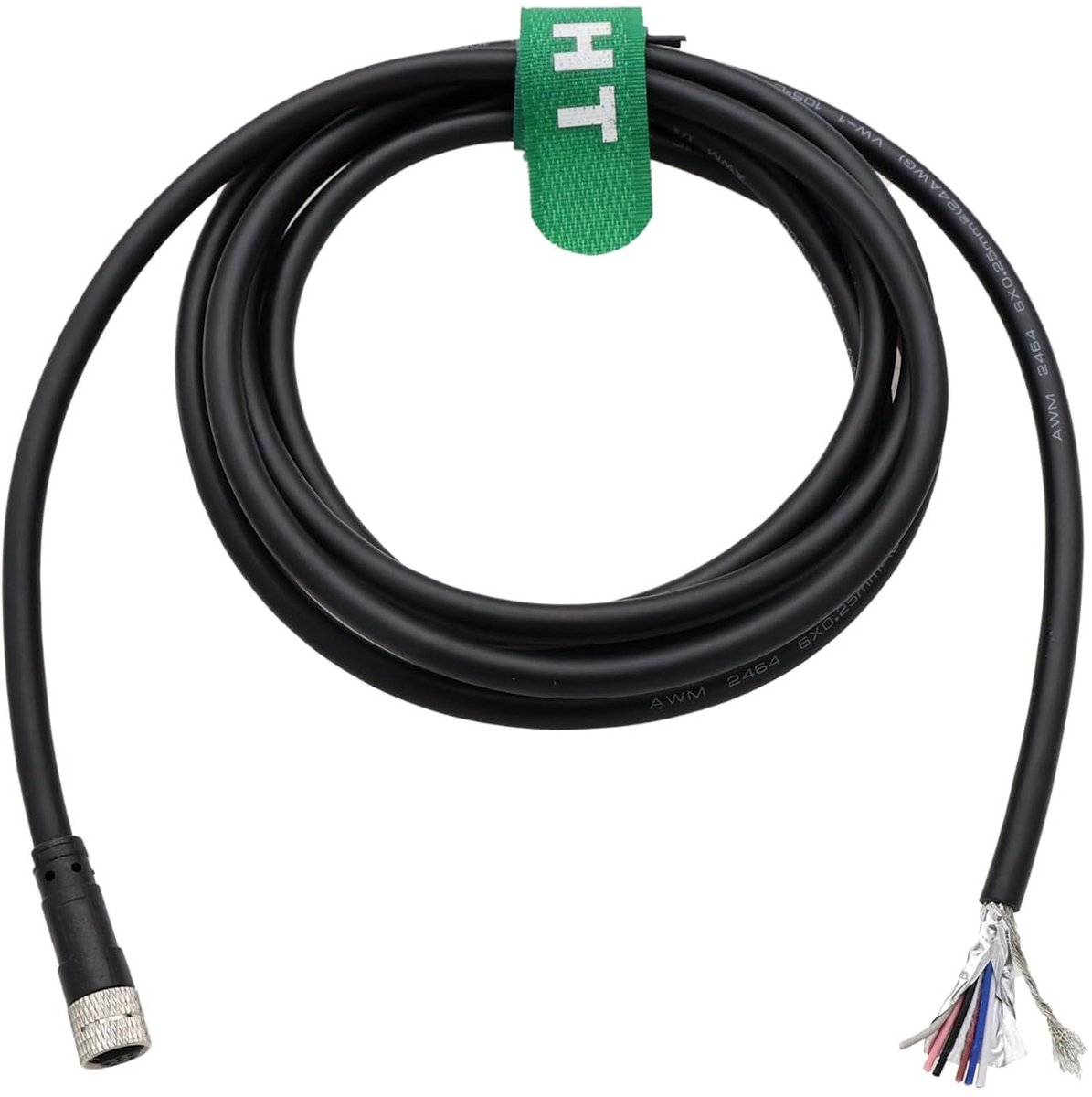 M8 6-Pin A-Gecodeerde Sensor Kabel voor Industriële Automatisering - 5 Meter