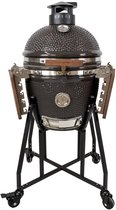 Grizzly Grills Kamado Elite Medium - Barbecue - ø39cm / ø15inch - Zwart - Compleet