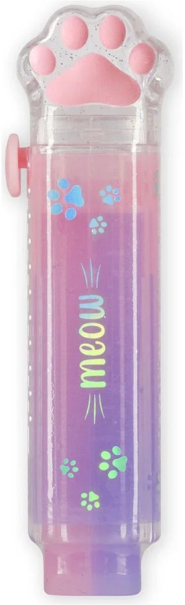 RETRACTABLE ERASER - MEOW - KITTY