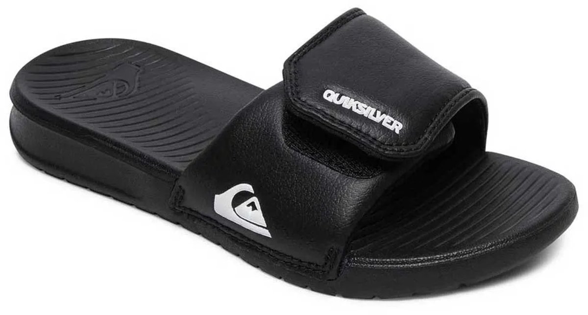 Quiksilver Bright Coastad Youth Slippers Kinderen Zwart