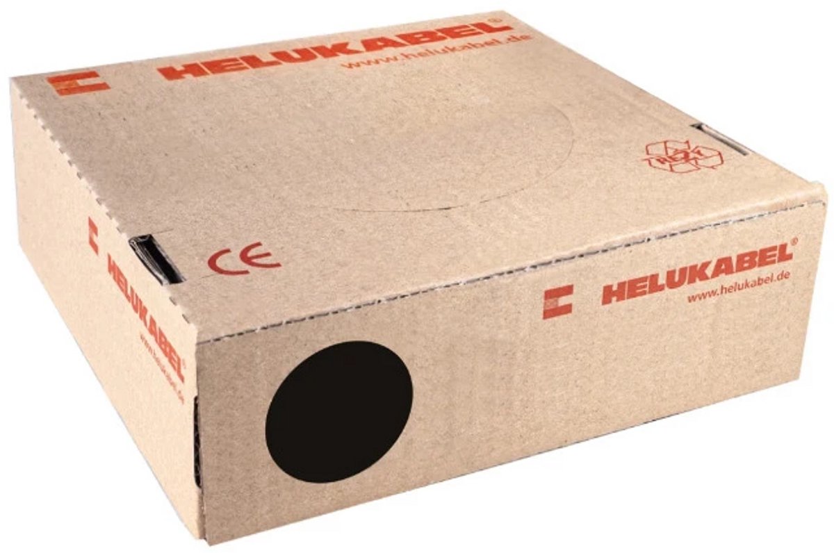 Montagedraad VDS 2.5mm² (H07Z-K) 90°C zwart - per rol 100 meter (51777)