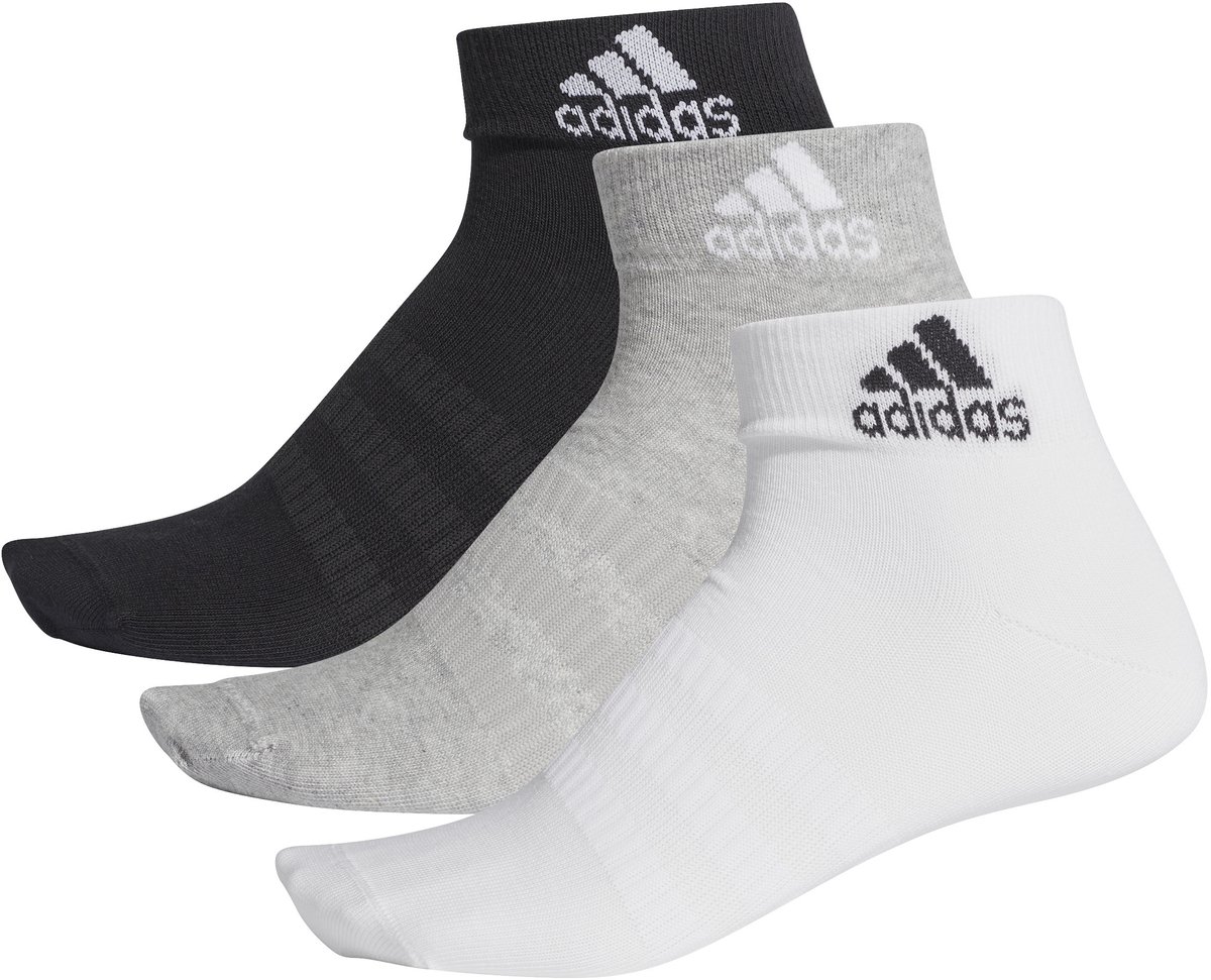 Sokken adidas Ankle 3 Pairs Grijs
