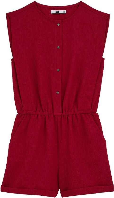 WE Fashion Meisjes playsuit met structuur