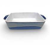 Lavandoux - Ovenschaal - Reactief Glazuur - Rechthoekig - Blauw - S: 22 x 13 cm