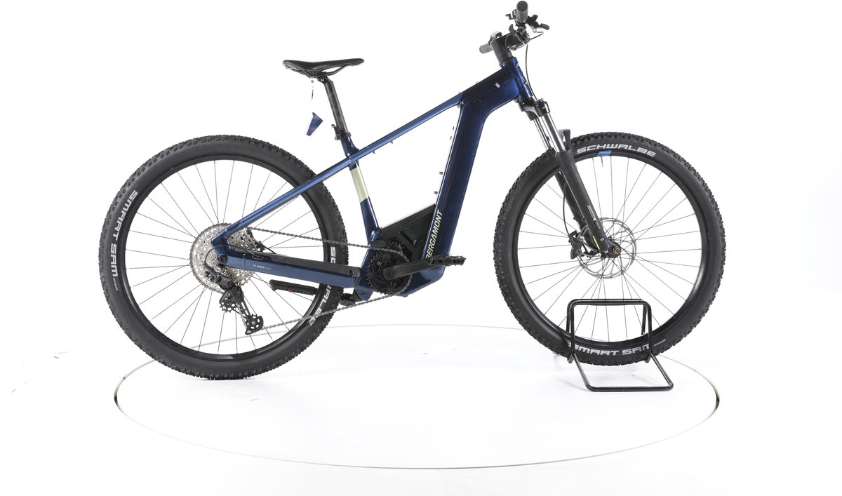 Bergamont E-Revox Premium Sport Elektrische hardtail mountainbike Bosch 29 blauw