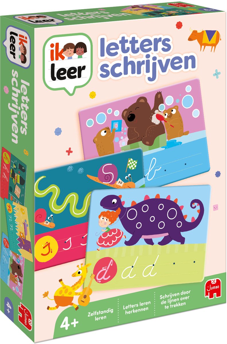 Jumbo - Ik Leer - Letters Schrijven - Educatief spel - Vanaf 4 jaar — afbeelding 12