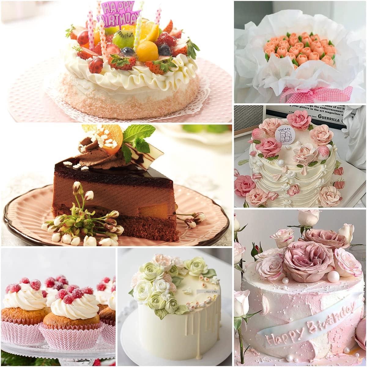 27 spuitmonden set voor taartdecoratie met herbruikbare spuitzak - RVS bakaccessoires