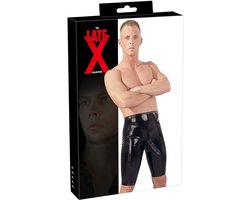 Mannen Latex fietsbroek L