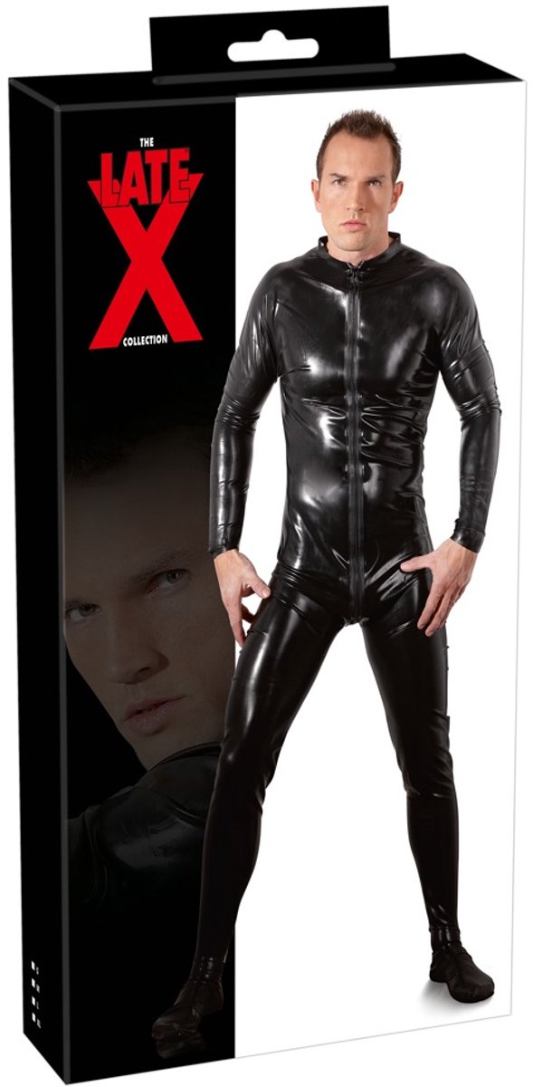 Men's Latex Jumpsuit M