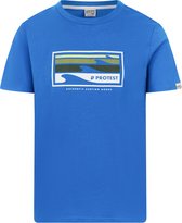 Protest PRTHanwell - T-shirt Heren - Korte mouwen - Ronde hals - Normale pasvorm - Crème