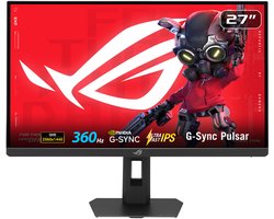 ASUS ROG Strix Pulsar XG27AQNGV - QHD Gaming Monitor - 1ms - 360hz - G-Sync Pulsar-technologie - 27 inch