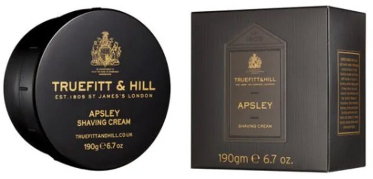 Truefitt & Hill scheercreme - Apsley - 190gram