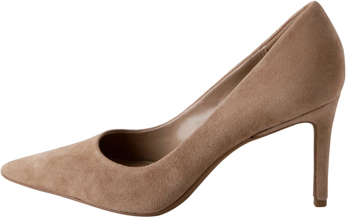 Next - Dames - Pumps met halfhoge hak en extra brede pasvorm - Bruin