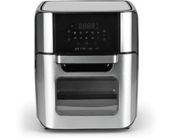 SVN®Heteluchtoven - Oven - Airfryer Oven- Zilver - 38cm x 33cm x 37cm