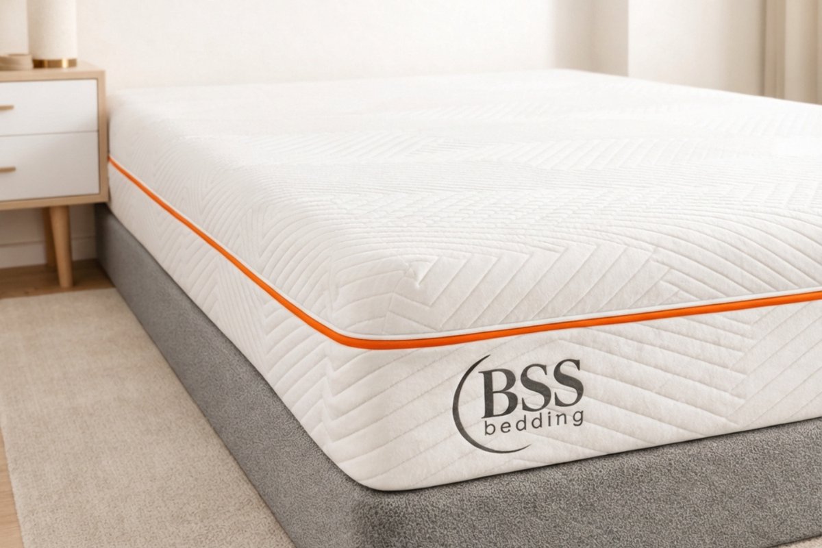 BSS Bedding Elite - Matras - 120x200 - 22 cm Dik - 7 Zone Memory Foam