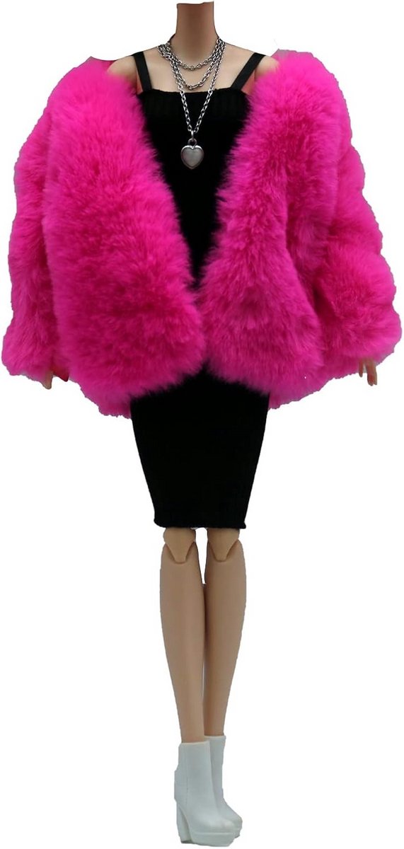 5 Sets Poppenkleding Accessoires: Jurken, Broeken, Schoenen, Hoeden & Windjacks voor 29 cm Poppen — afbeelding 5