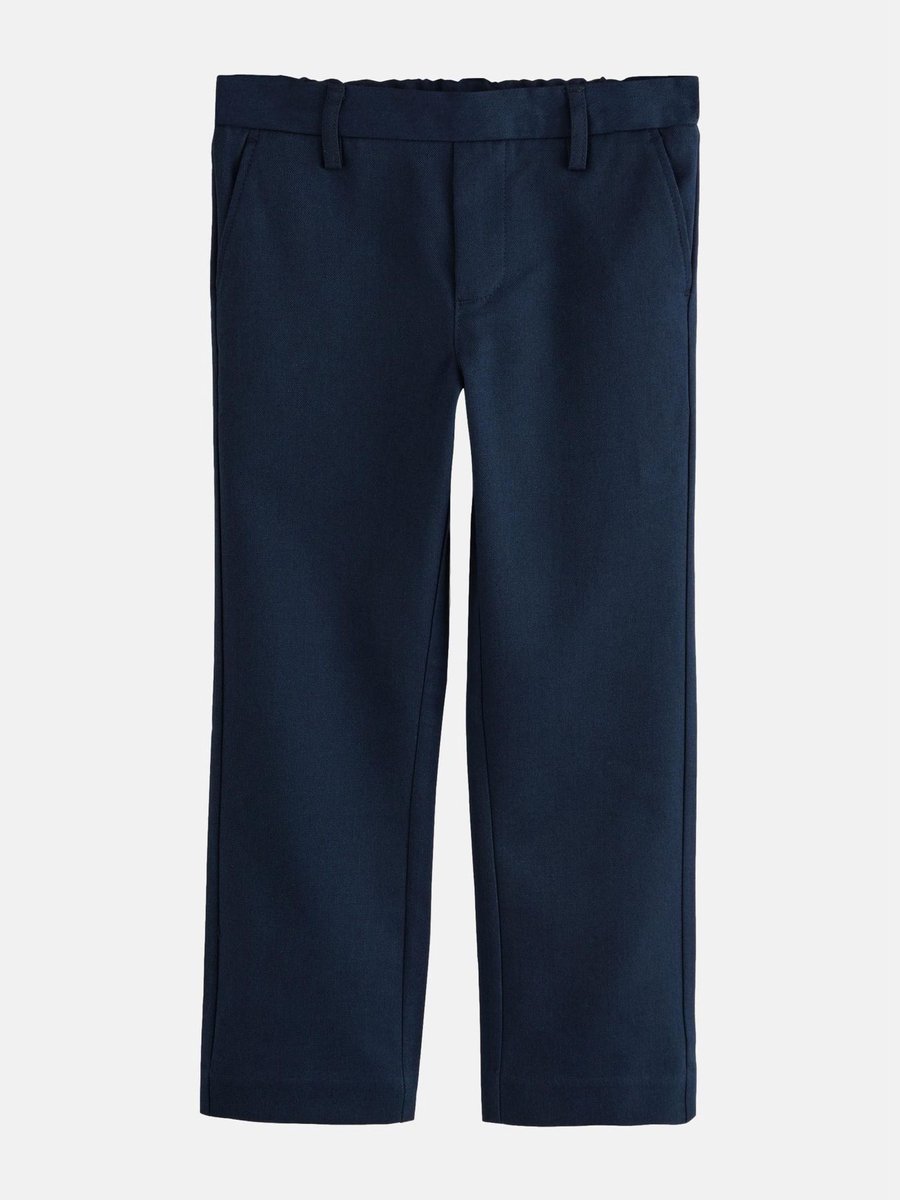 Next - Jongens - Formele schoolbroek met rechte pijpen - Blauw