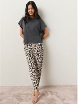Next - Dames - Pyjama met korte mouwen - Grijs