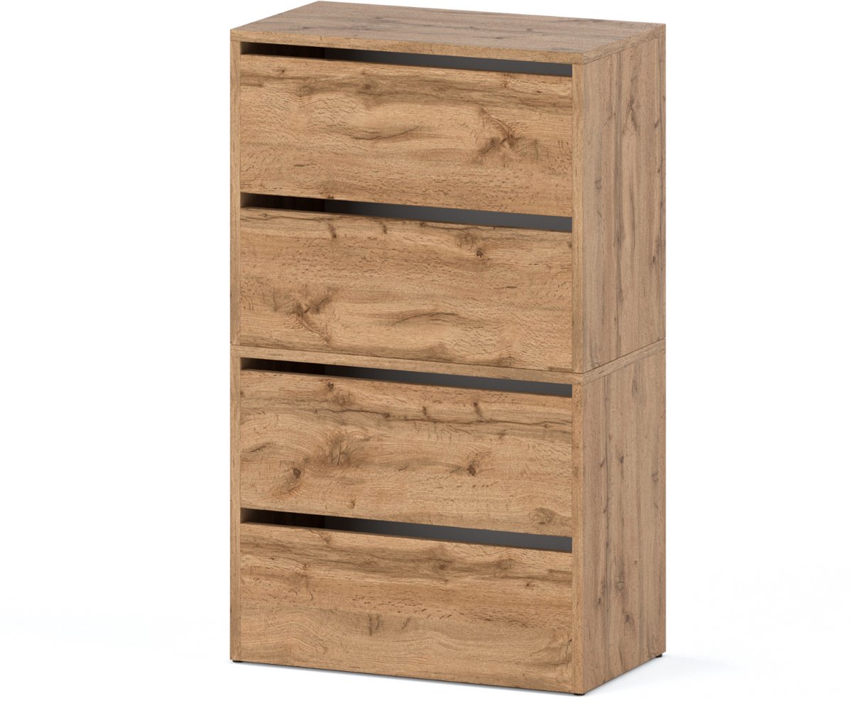 HIT Schoenenkast Wotan Eikenhout 100 CM