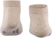 FALKE Family kort eenkleurig katoen sneakersokken enkelsokken kinderen beige - maat 39-42