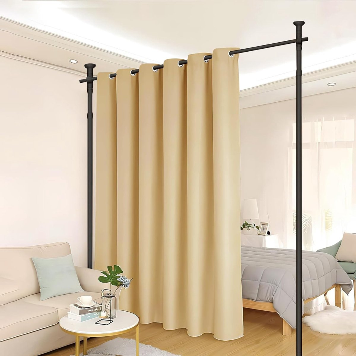 CLVP® Ruimteverdeler zonder Boren - Roomdivider - Kamerscherm - Scheidingswand
