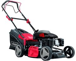 Benzine Grasmaaier - Krachtige Motor - Gazon Onderhoud - Zij-uitworp Mulchfunctie - 46CM Maaibreedte - Zwart