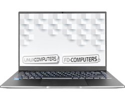 "Linux Ultrabook laptop 14"" | Intel Ultra 7 | 16GB DDR5 ram | 512 GB SSD | Linux naar keuze, Ubuntu, Linux Mint, Debian, QWERTY"