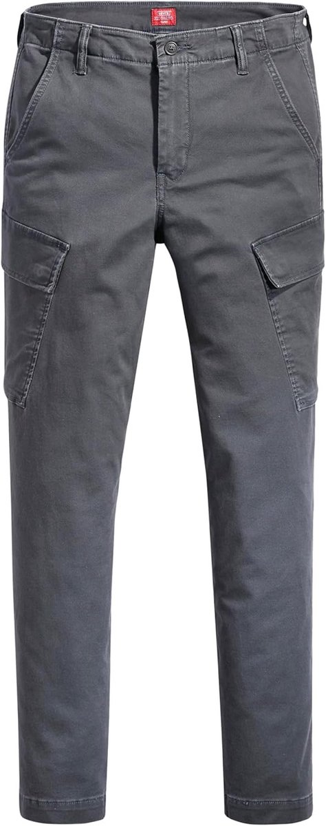Heren Cargobroek Tapered Pasvorm met Grote Zakken