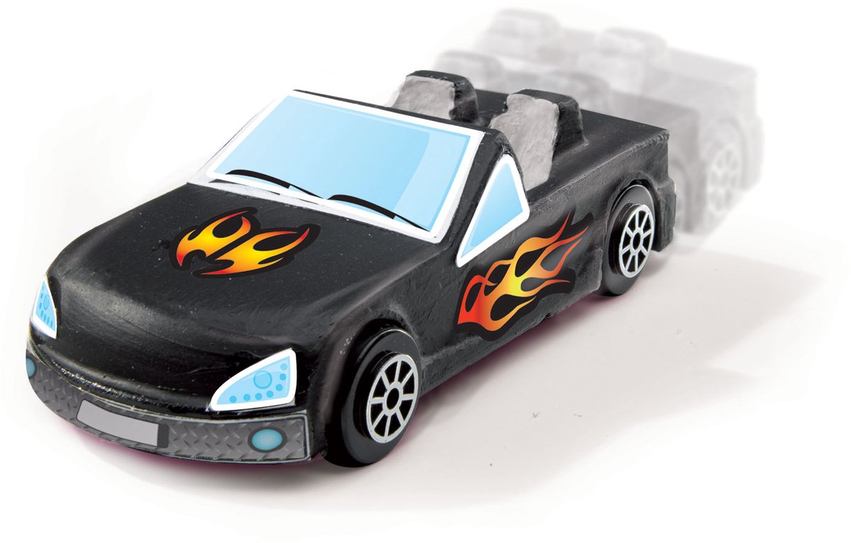 SES Creative Gieten en schilderen - Auto's - Kinderspeelgoed - Knutselen Jongens - Auto Speelgoed - Vanaf 5 jaar — afbeelding 4