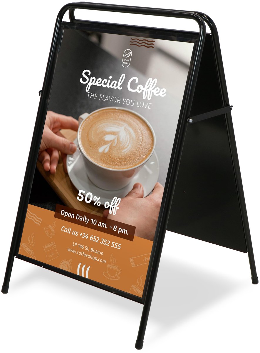 Syna A Board Elegant Steel 50 X 70 cm - ZPES50X70BL