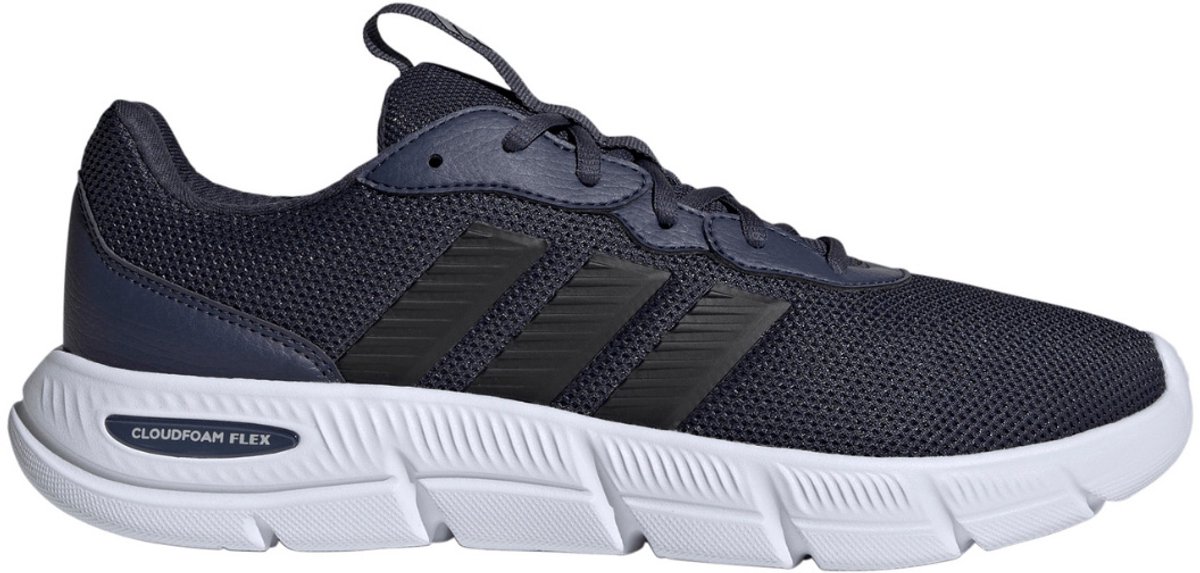 adidas Cloudfoam Flex Laces Heren Sneakers Donkerblauw 1/3