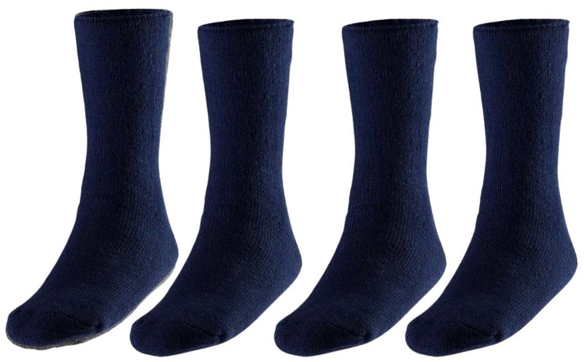 Heatkeeper Heren Thermo Sokken 4 paar Dark Jeans Blauw