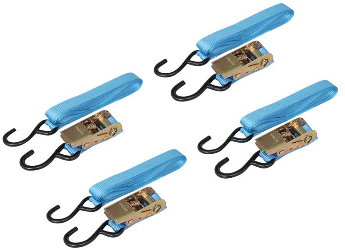 Spanbandset 4-delig 25 mm x 4,5 m - TRAILERGEAR
